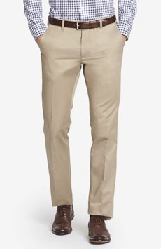 men's business casual khaki pants