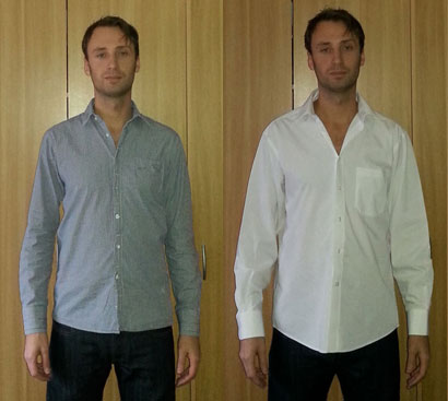 tight dress shirts for men