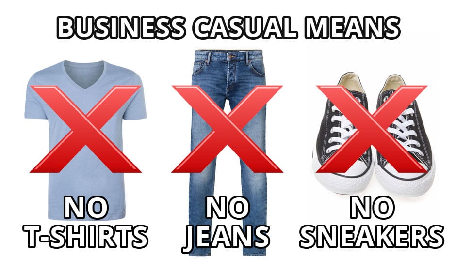 business casual essentials men's