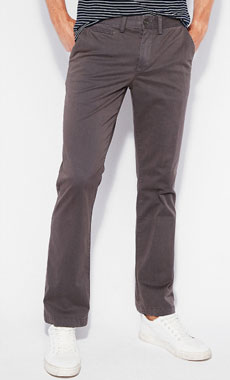 Express Dark Grey Chinos