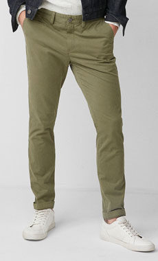 Express Green Chinos