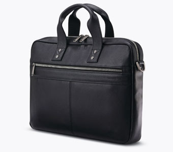 Samsonite Black Leather Business Bag