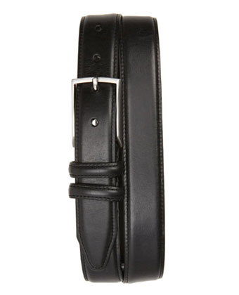 Nordstrom black leather belt