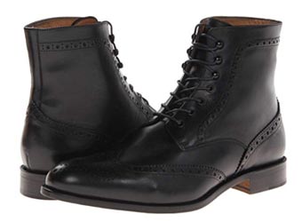 Black dress boots
