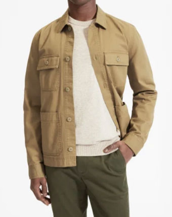 light brown field jacket