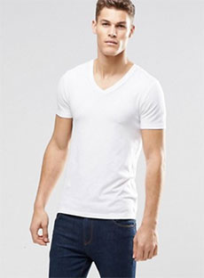 Guys Who Want to Look Sharp in Casual Clothes: 10 Tips (2021)  ASOS Fitted White T-Shirt