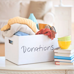donations box