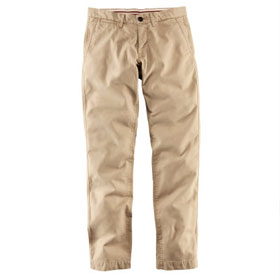 camel chinos