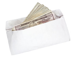 Money in Envelope