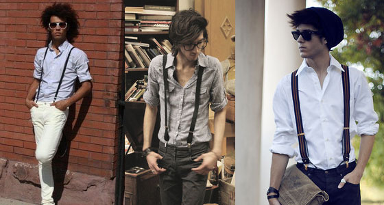 Suspenders for the Casual Cool Look