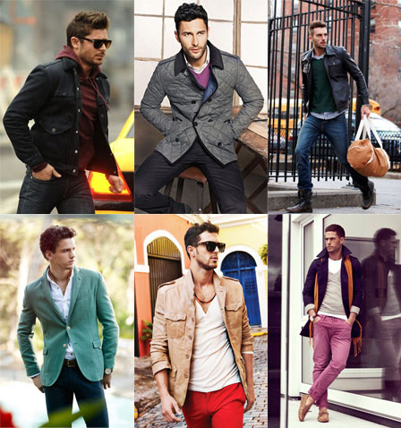 examples of outfits with one color matched with neutrals