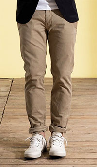 Khaki chino pants