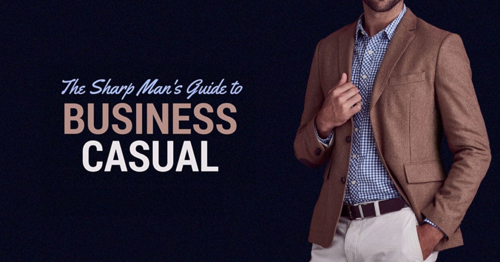 suit jacket business casual