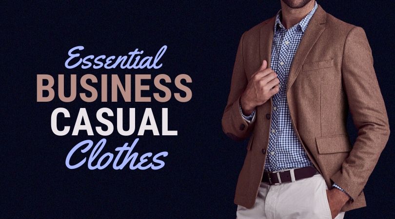 men's casual suit styles