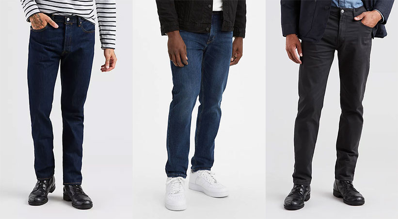 Levi's jeans for short men
