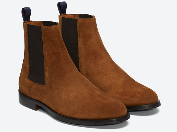 Bonobos Alpern Brown Suede Chelsea Boots