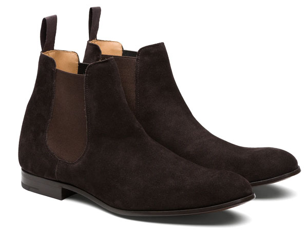 Church's Dixton Superbuck Dark Brown Suede Chelsea boots