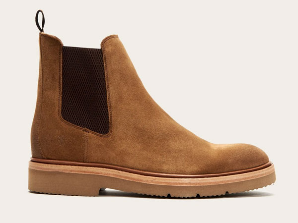 Frye Bowery Light tan Chelsea Boots