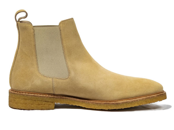 Idrese Tan Suede Chelsea Boots