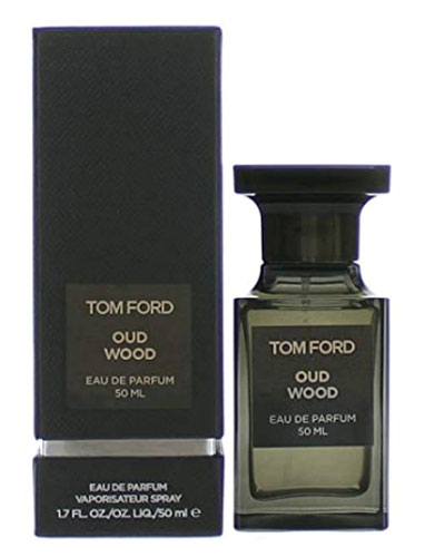 Bottle of Tom Ford Oud Wood eau de parfum 50ml