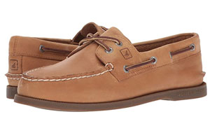 Light brown boat shoes