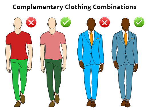 examples of complementary clothing combinations