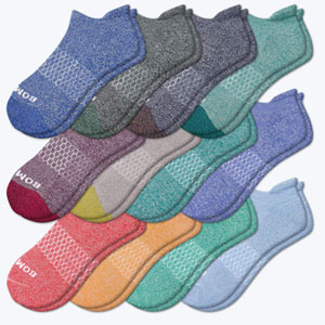 colored ankle sock-pack