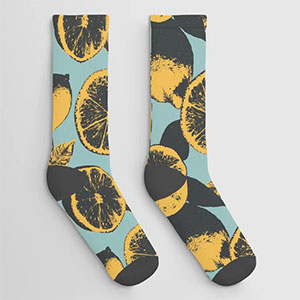 Funky Lemon Socks