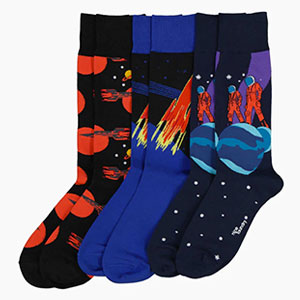 novelty space socks
