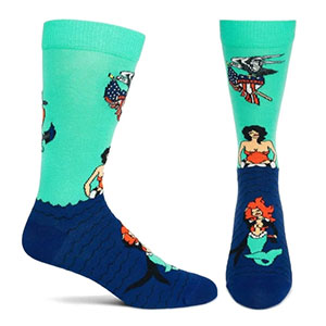 mermaid novelty socks