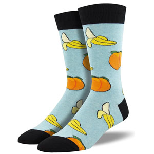 suggestive fruit socks