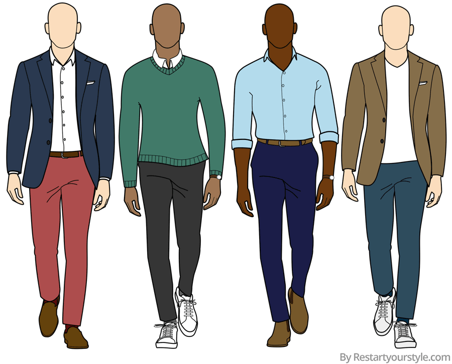 Smart Casual vs Business Casual Attire for Men: What's the Difference? –  Society Socks