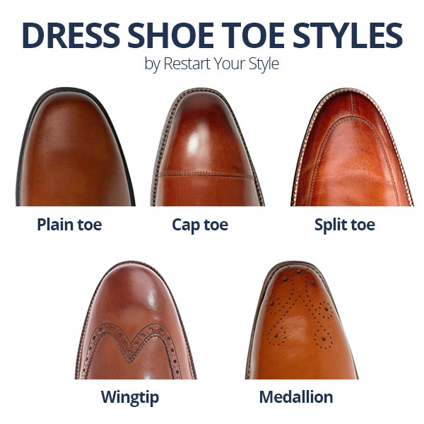 Toe deals style shoes