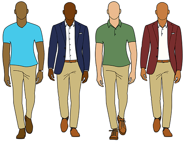 khaki pants outfit ideas