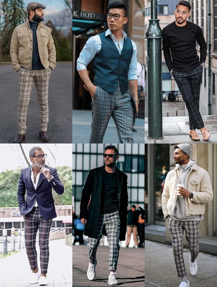 Patterned pants outfit ideas