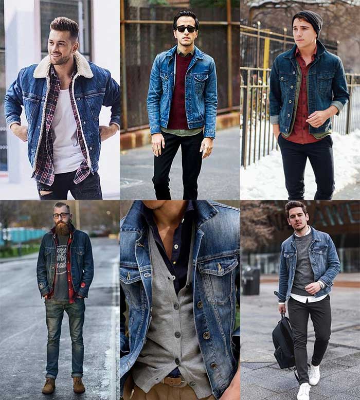 layered denim jacket outfit ideas