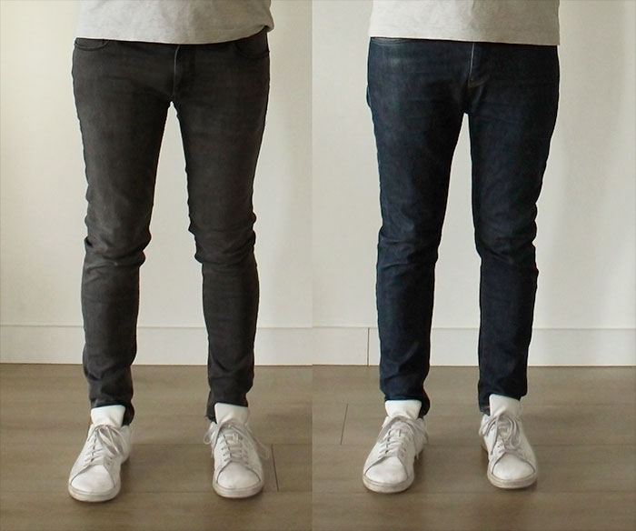 Tapered fit vs slim fit vs hot sale skinny fit